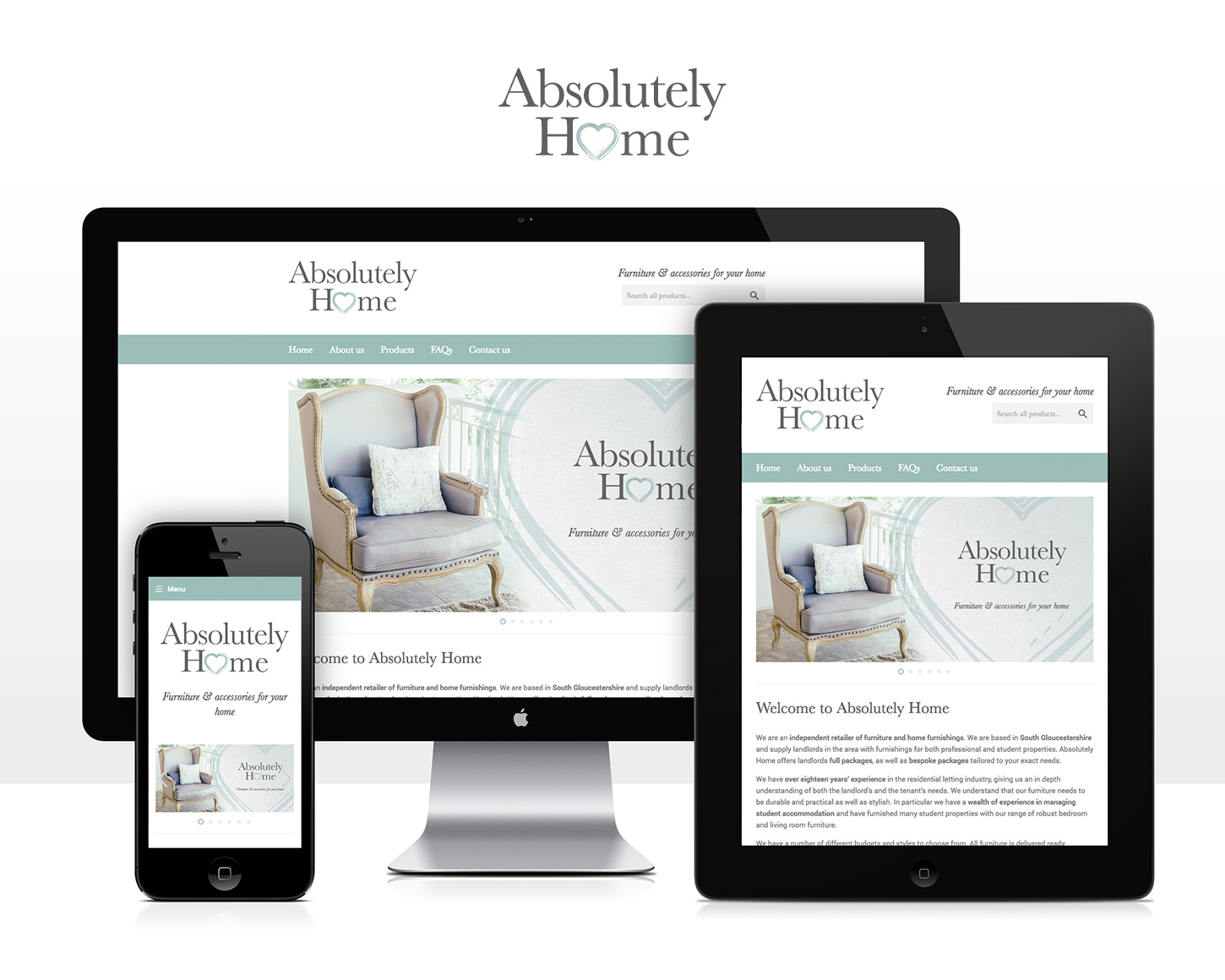 Absolutely Home website