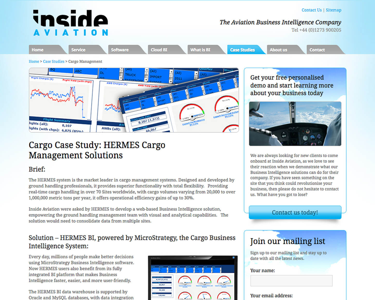 Inside Aviation website