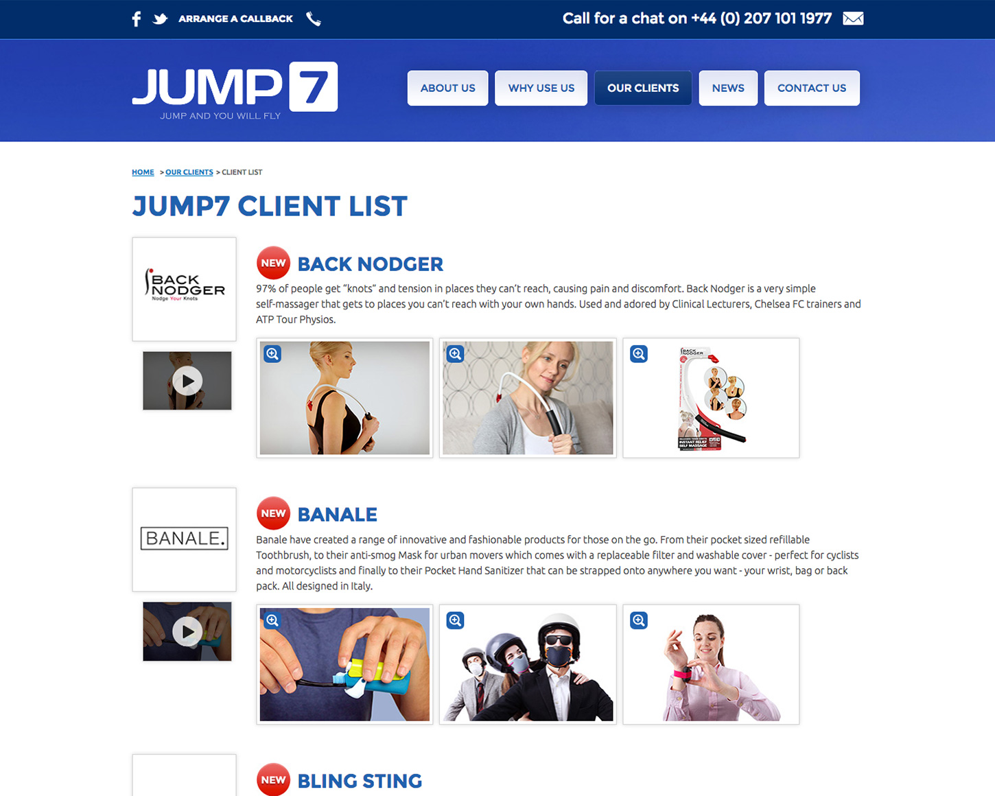 Jump7 website