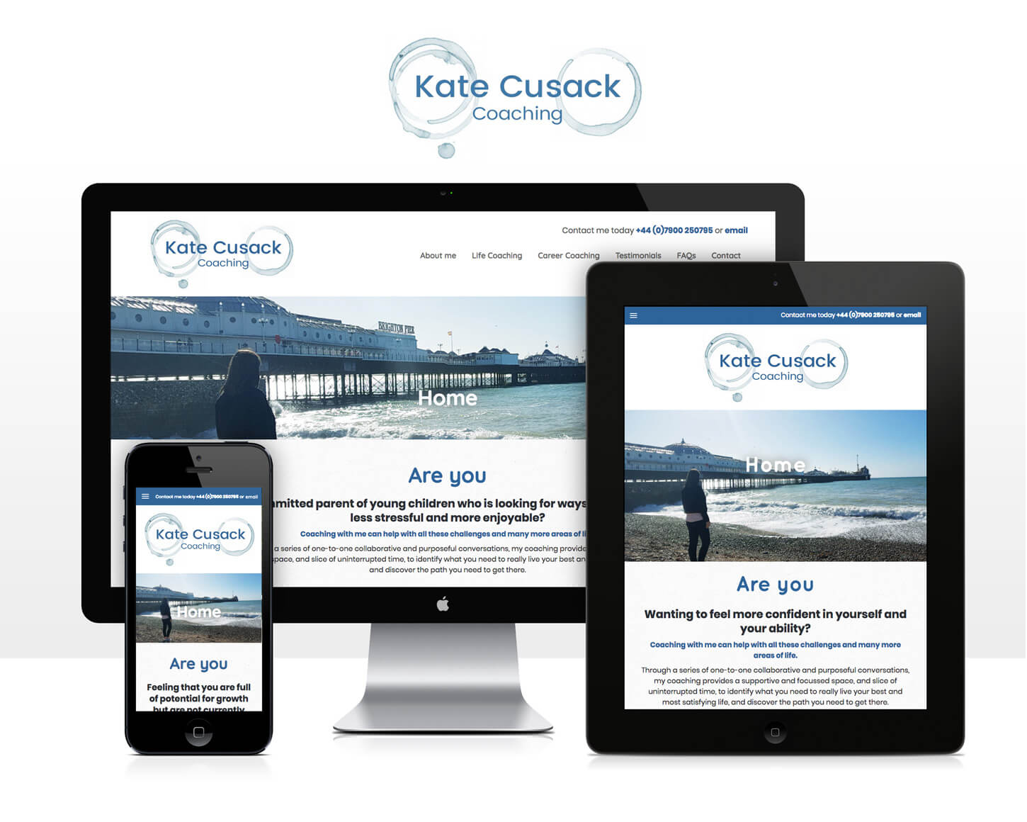 Kate Cusack Coaching website