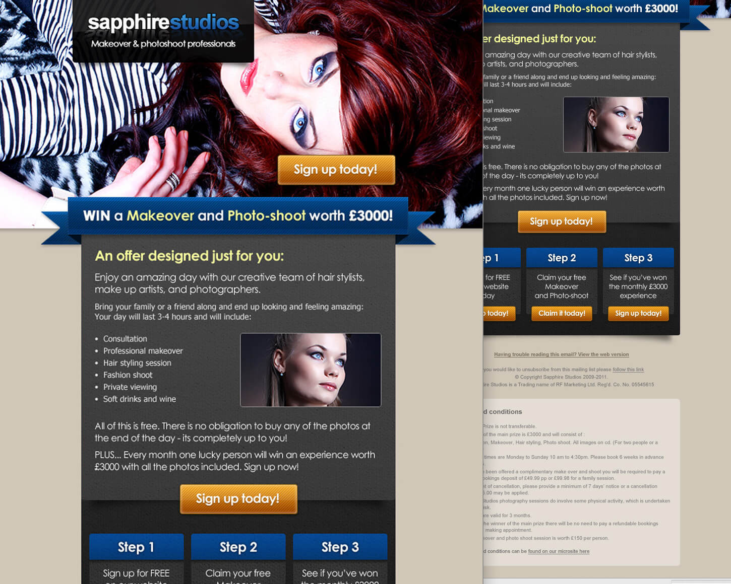 Sapphire Studios email