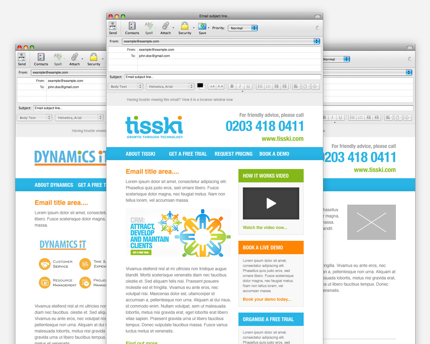 Tisski HTML Email Marketing